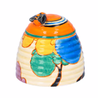 Clarice Cliff Blue Autumn Beehive Honey Pot