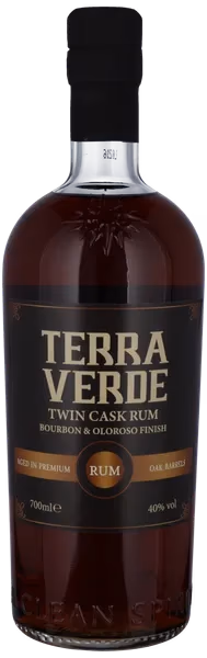 TERRA VERDE Twin Cask rum A Clean Spirit