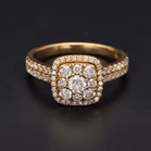 18ct Gold Diamond Ring