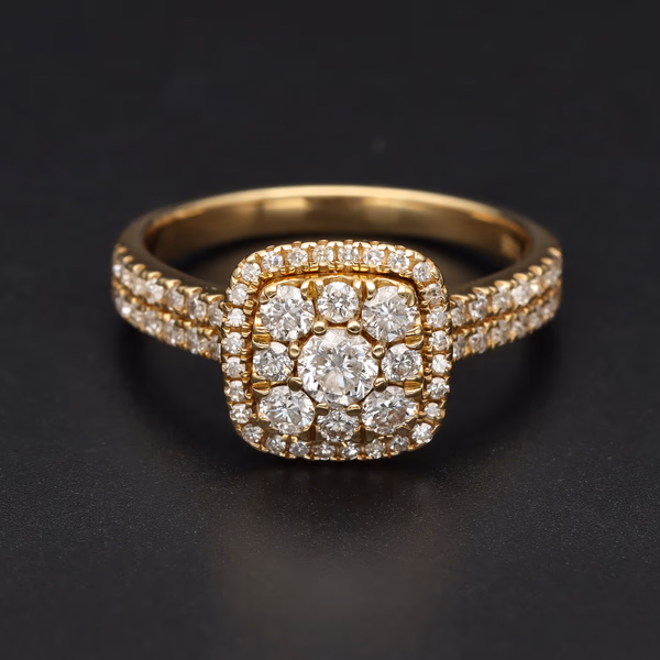 18ct Gold Diamond Ring