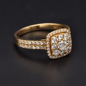 18ct Gold Diamond Ring