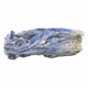 Kyaniet blauw ruw 18 cm - 360° presentation