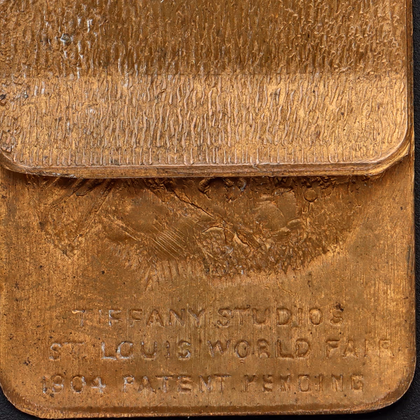 1904 Tiffany Studios St. Louis World’s Fair Note Clip