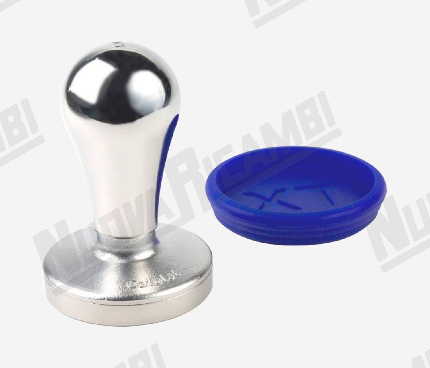 Metal Barista Tamper 58mm Brushed Finish