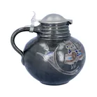 Westerwald Modernist Salt Glazed Jug by Wim Mühlendyck