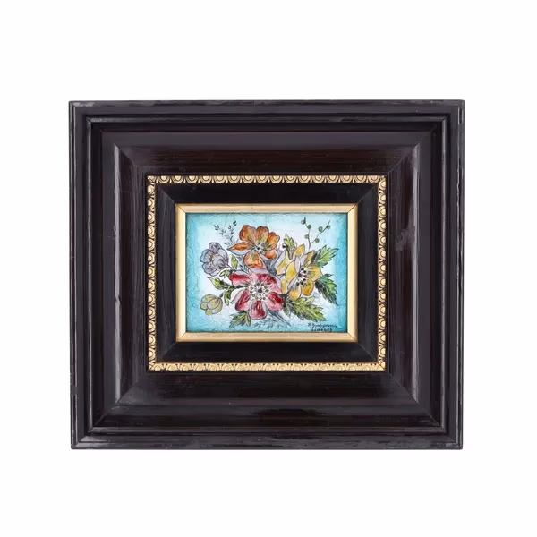 Vintage Signed Limoges Panel