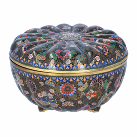 Rare Chrysanthemum Meiji Period Casket