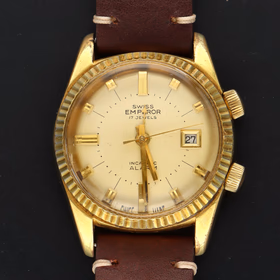 Swiss Emperor Alarm Wristwatch