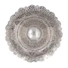 19th Century Indian Silver Rose Bowl
