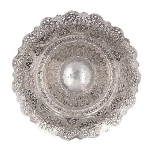 19th Century Indian Silver Rose Bowl image-6