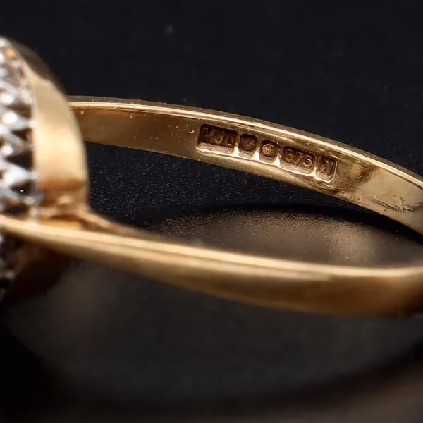 Gold Emerald Diamond Ring
