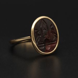 Rare 3rd Century Roman Sardonyx Magic Ring