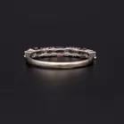 18ct Gold Ruby and Diamond Eternity Ring