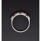 18ct Gold Ruby and Diamond Eternity Ring