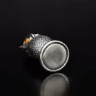 Edwardian Silver Owl Desk Seal