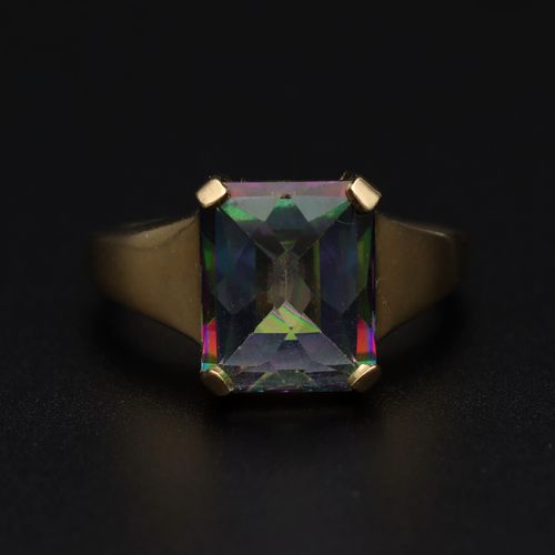 Gold 4.3ct Topaz Ring image-2