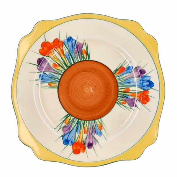 Clarice Cliff Crocus Leda Serving Plate