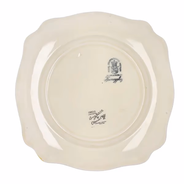 Clarice Cliff Crocus Leda Serving Plate