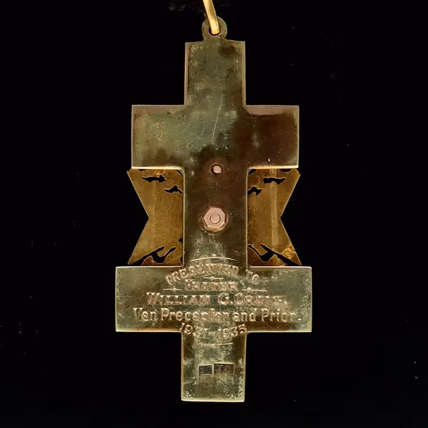 Knights Templar ‘Preceptory of Tayside‘ Jewel