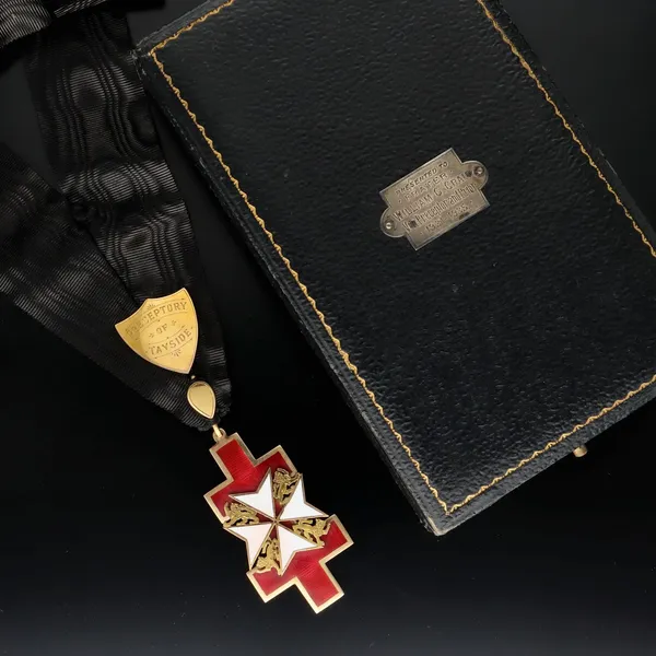 Knights Templar ‘Preceptory of Tayside‘ Jewel