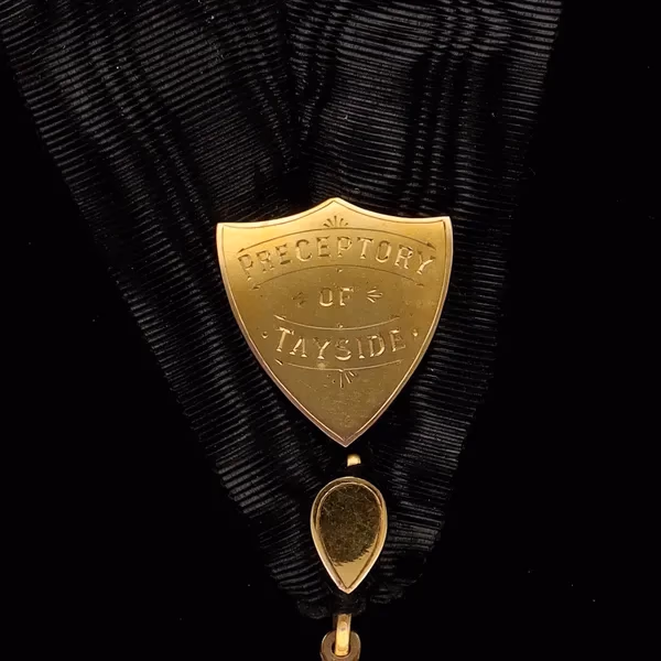 Knights Templar ‘Preceptory of Tayside‘ Jewel