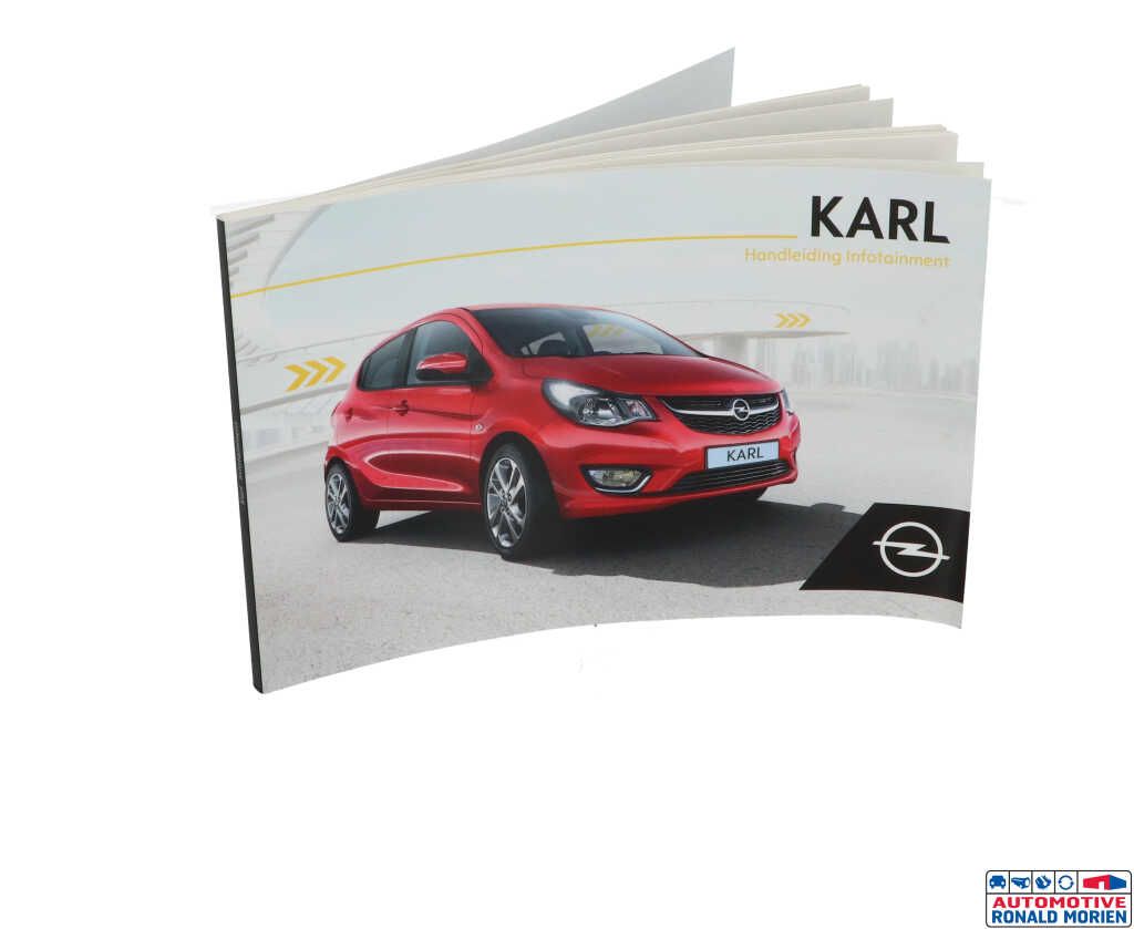 Gebruikte Instructie Boekje Opel Karl 1.0 12V Prijs € 19,00 Margeregeling aangeboden door Automaterialen Ronald Morien B.V.