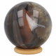 Botswana agaat bol 56mm nr3 - 360° presentation