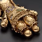 9ct Yellow Gold Rag Doll Pendant