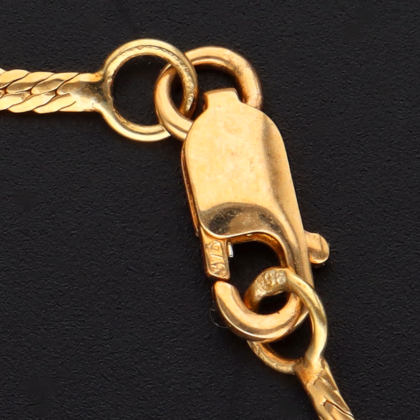 9ct Gold Amethyst Necklace