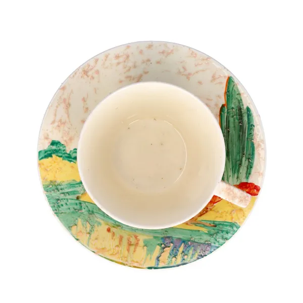 Clarice Cliff ‘Patina’ Conical Cup and Saucer