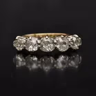 Edwardian Five Stone Diamond Ring