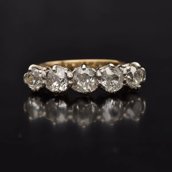 Edwardian Five Stone Diamond Ring