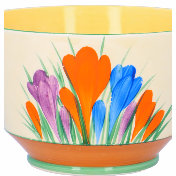 Clarice Cliff Athens Shape Autumn Crocus Sugar Bowl