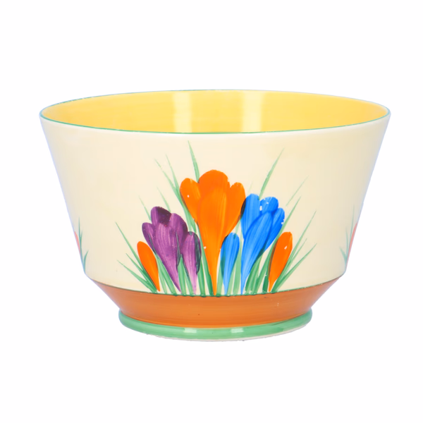 Clarice Cliff Athens Shape Autumn Crocus Sugar Bowl