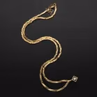9ct Yellow Gold Diamond Necklace