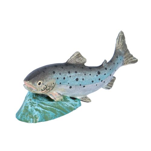 Cold Painted Bronze Fish image-1