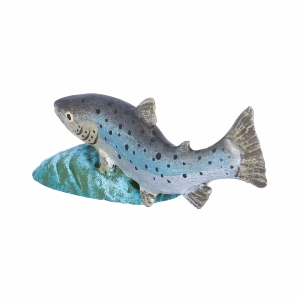 Cold Painted Bronze Fish