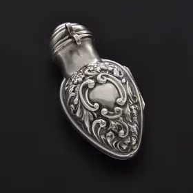 Sterling Silver Scent Flask