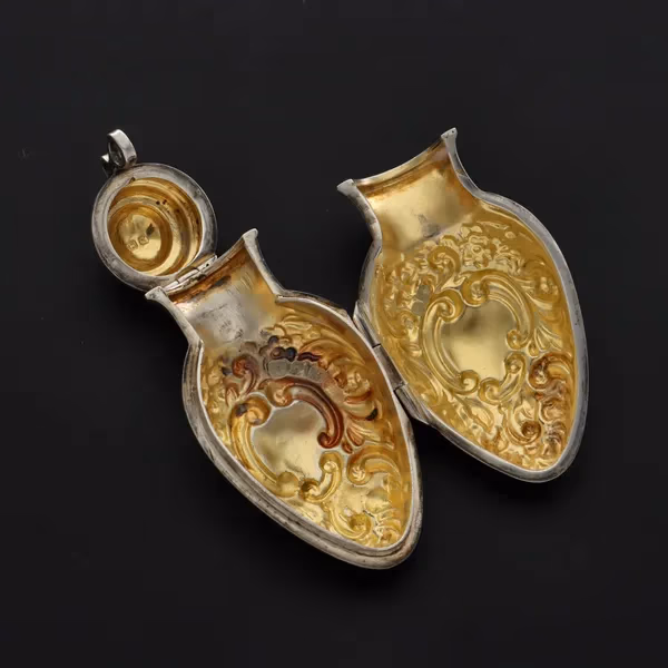 Sterling Silver Scent Flask