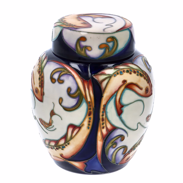 Moorcroft Shoal Ginger Jar
