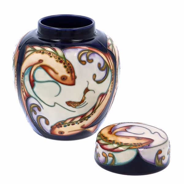 Moorcroft Shoal Ginger Jar