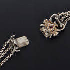 Austro-Hungarian Garnet & Silver Necklace