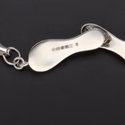 Sterling Silver Fluid Design Necklace