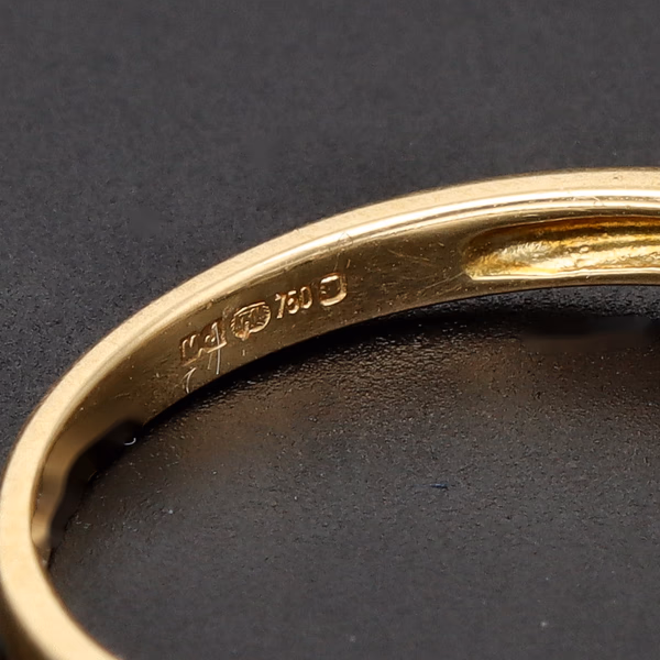 18ct Yellow Gold Three-Stone 0.50ct Diamond Ring