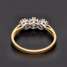 18ct Yellow Gold Three-Stone 0.50ct Diamond Ring