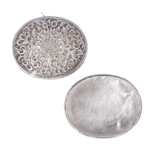 Silver Anglo Indian Raj Table Snuffbox