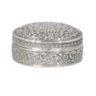 Silver Anglo Indian Raj Table Snuffbox