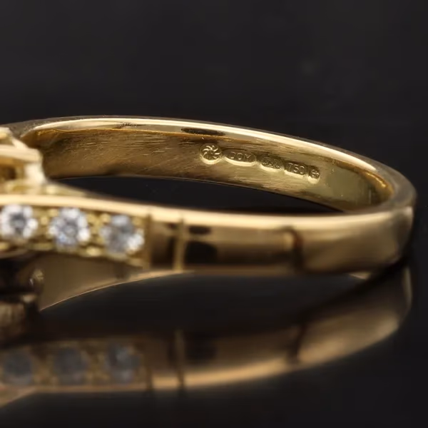 18ct Gold 1.05ct Diamond Ring