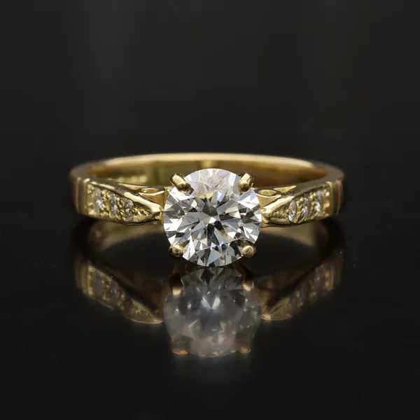 18ct Gold 1.05ct Diamond Ring