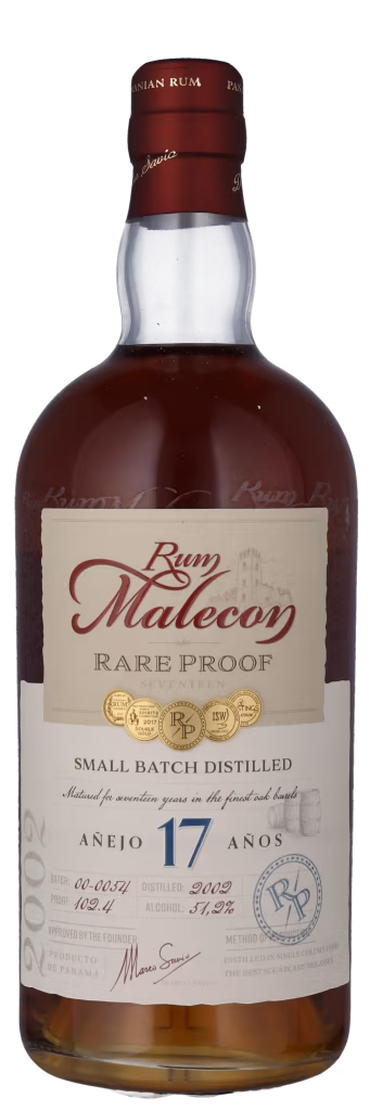 MALECON RAREPROOF 17YO 51,2% Savio s.r.l. Rum